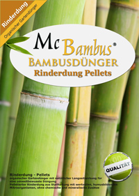 Bambus-Leipzig Rinderdung Pellets
